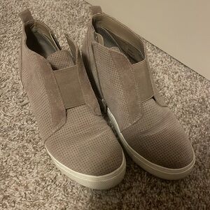 Steve Madden wedge sneaker, tennis shoe.